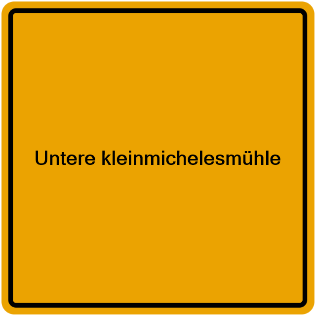Einwohnermeldeamt24 Untere kleinmichelesmühle